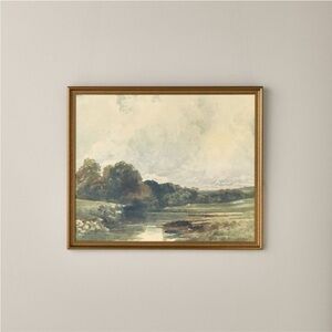 30"x36" Early Spring Framed Canvas Art (No Glass)-Hearth & Hand with Magnolia